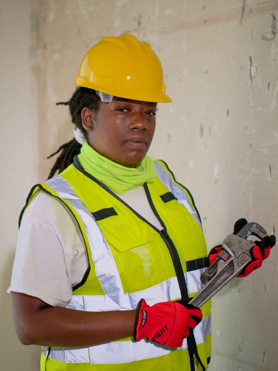Founder & Lead Plumber portrait — placeholder photo, replace before launch